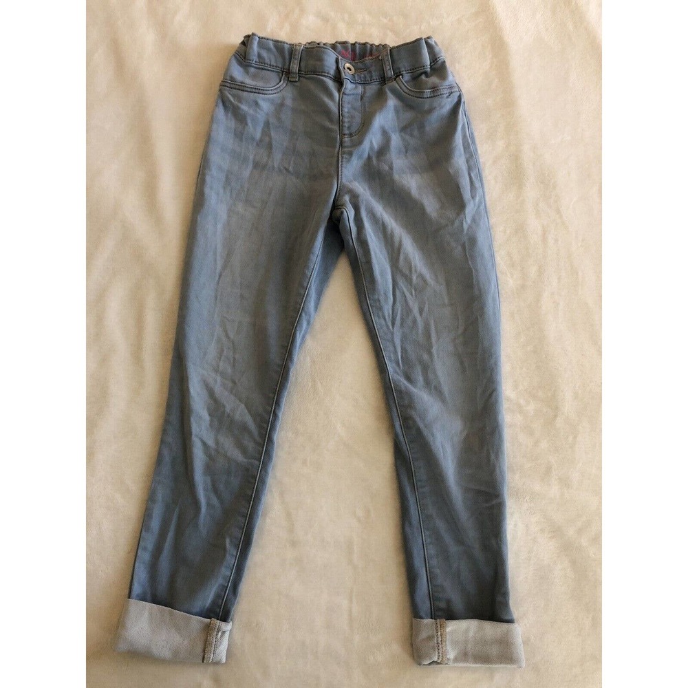 Childrens Place Girls Legging Blue Jeans Size 12 Skinny Stretch Waist Light Wash